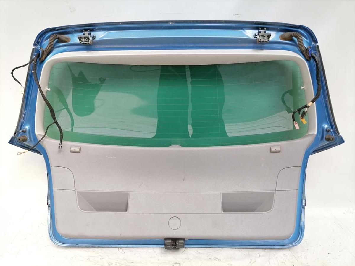 VW Golf 5 original Heckklappe mit Heckscheibe LC5G-Coasta Blue Pearl 5-Türer Fließheck BJ05